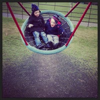 Photo taken at Brockwell Park Playground by Sue J. on 3/30/2013