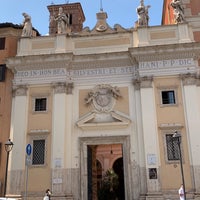 Photo taken at Basilica San Silvestro in Capite by Joshua L. on 6/26/2019