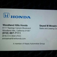 Keyes Woodland Hills >> Keyes Woodland Hills Honda Auto Dealership In Warner Center Keyes Woodland Hills >> Keyes Woodland Hills Honda Auto Dealership In Warner Center