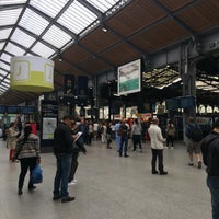 Photo taken at Paris Saint-Lazare Railway Station by Mujdat G. on 7/6/2016