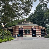 Photo taken at Central Park Carousel by Tom M. on 8/7/2023