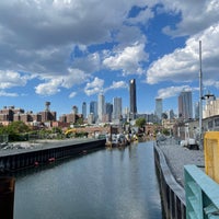 Photo taken at Gowanus Canal by Tom M. on 6/17/2022
