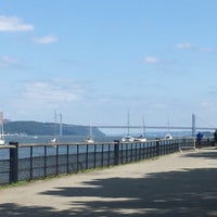 Photo taken at Hudson River Greenway - Upper West Side by Tom M. on 7/13/2019