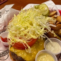 Photo taken at Fuddruckers by Nicholas S. on 6/18/2021