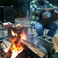 Photo taken at Todd&amp;#39;s fire pit by David W. on 10/7/2012