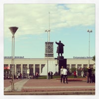 Photo taken at Lenin Square by Ew S. on 5/27/2013
