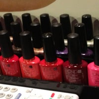 Photo taken at Funky Nails by Alionka R. on 10/3/2012