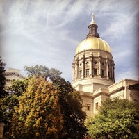 Photo taken at Atlanta Capitol Building by Meandering W. on 10/23/2012