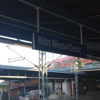Photo taken at Bahnhof Köln Messe/Deutz by Mario M. on 12/26/2015
