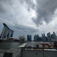 Photo taken at Marina Barrage by Brian F. on 11/4/2023