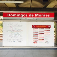 Photo taken at Estação Domingos de Moraes (CPTM) by Bruno M. on 8/1/2017