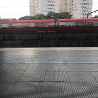 Photo taken at Estação Bresser-Mooca (Metrô) by Bruno M. on 4/29/2019