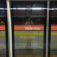 Photo taken at Estação Vila Matilde (Metrô) by Bruno M. on 4/3/2017