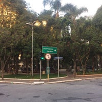 Photo taken at Praça Amadeu Amaral by Bruno M. on 4/2/2017