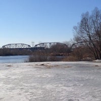 Photo taken at Голубой мост by Роман М. on 3/10/2014