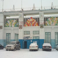 Photo taken at Стадион Динамо by Владислав Д. on 12/30/2012