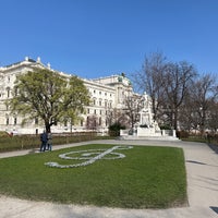 Photo taken at Mozartstatue by Ahmet Ü. on 3/6/2024
