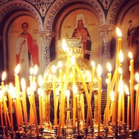 Photo taken at Православный храм Николая чудотворца by Константин Д. on 10/14/2012