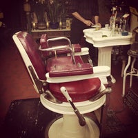 Photo taken at Park Slope Barbers by Marc L. on 11/7/2012