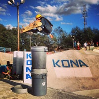 Photo taken at Kona Skate Park by Mike G. on 1/13/2013
