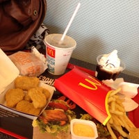 Photo taken at McDonald&amp;#39;s by Настёна П. on 4/25/2013