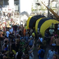 Photo taken at SF Decompression: Heat the Street Faire 2013 by Ye Z. on 10/13/2013