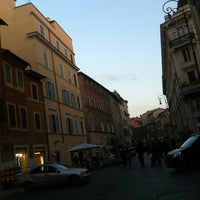 Photo taken at Fontana di Piazza delle Cinque Scole by Анастасия К. on 1/26/2013