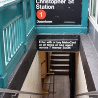 Photo taken at MTA Subway - Christopher St/Sheridan Square (1) by ᴡᴡᴡ.Bob.pwho.ru E. on 2/16/2020