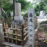 Photo taken at Hachiko&amp;#39;s grave by Jagar M. on 8/13/2017