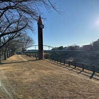Photo taken at 運河水辺公園 by Jagar M. on 2/4/2023