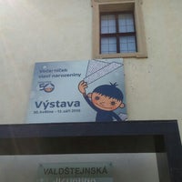 Photo taken at Večerníček slaví 50 let - výstava Valdštejnská jízdárna by Lukáš T. on 8/22/2015