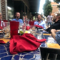 Das Foto wurde bei Barcelona Tapas Restaurant - Saint Louis von Ian Addison H. am 7/26/2019 aufgenommen