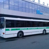 Photo taken at Автобус № 60 by Olga D. on 6/11/2013