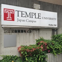 Photo taken at Temple University Japan Azabu Hall by Takeshi T. on 6/10/2015