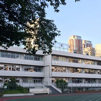 Photo taken at Kogai Elementary School by Takeshi T. on 5/18/2014