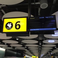 Photo taken at Baggage Reclaim - T4 by Anna S. on 11/11/2015