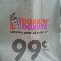 Photo taken at Dunkin&amp;#39; by A F. on 4/17/2013