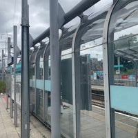 Photo taken at Royal Victoria DLR Station by Jon C. on 7/15/2019