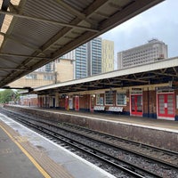 Photo taken at Woking Railway Station (WOK) by Jon C. on 6/18/2021