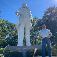 Photo taken at Sam Houston Statue by Colin N. on 10/14/2022