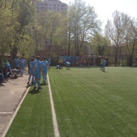 Photo taken at Футбольная площадка сш.165 by Andriy K. on 4/26/2015