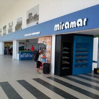 Photo taken at Terminal de ómnibus de Miramar by Rodrigo A. on 1/31/2013