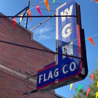 Photo taken at Wgn Flag &amp;amp; Decorating Co by Shaz R. on 10/19/2019