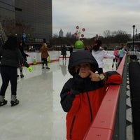 Photo taken at Atlantic Station Ice Skating Rink by Lorena C. on 12/29/2013