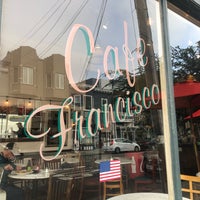 Photo taken at Cafe Francisco by Jessica on 10/19/2019
