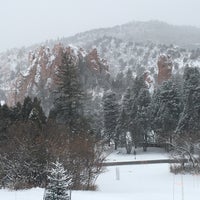 Photo taken at Glen Eyrie Castle &amp; Conference Center by Terry T. on 3/18/2016