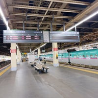 Photo taken at 新幹線ホーム by yakichiyo on 4/5/2024