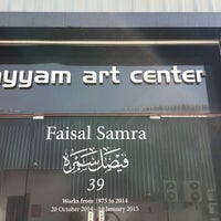 Photo taken at Ayyam Gallery by Malek on 11/8/2014