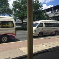 Photo taken at BMTA Bus Stop Opposite Fashion Island by Jinny T. on 6/24/2017