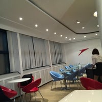 Photo taken at Austrian Airlines Business Lounge by Oliver D. on 10/15/2017